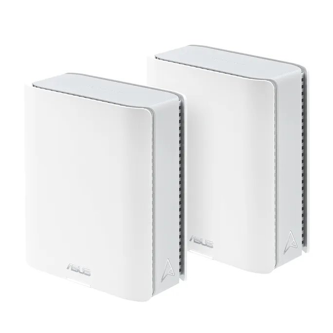 ASUS ZenWiFi BT10 BE18000 Weiß Tri-Band WiFi 7 Smart AiMesh Extendable Router 2er Pack