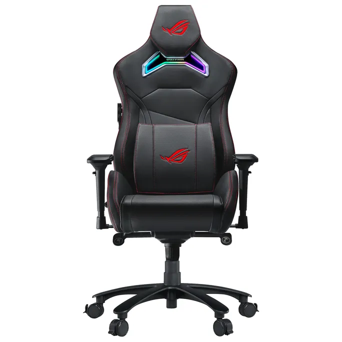 ASUS ROG Chariot X Gaming-Stuhl – Aura RGB Beleuchtung, 4D-Armlehnen, Schwarz