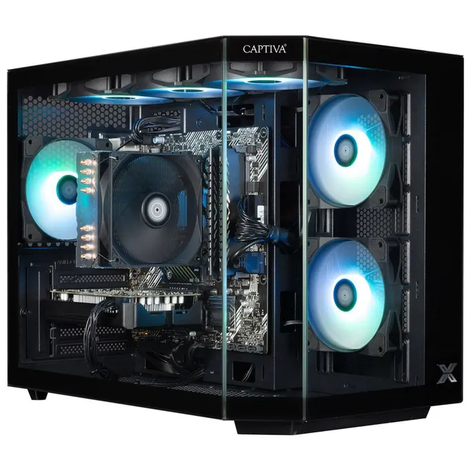 Captiva PC Advanced Gaming R92-586 Ryzen 7 5700X 32GB/1TB SSD RTX 5060Ti Win11
